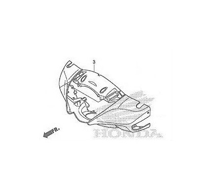 Carénage Contour Optique Honda SH125i / SH150i