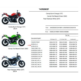 Shroud Right Kawasaki Z250