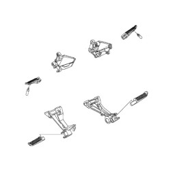 Vis Repose Pied Avant Kawasaki Z250