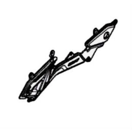 Couvre Inférieur Gauche Honda Msx 125SF