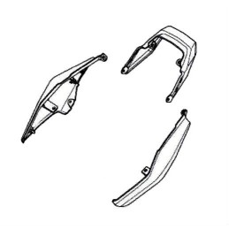 Rear Fairing Right Honda Msx 125SF