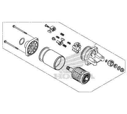 Motor Starter Honda CB650F