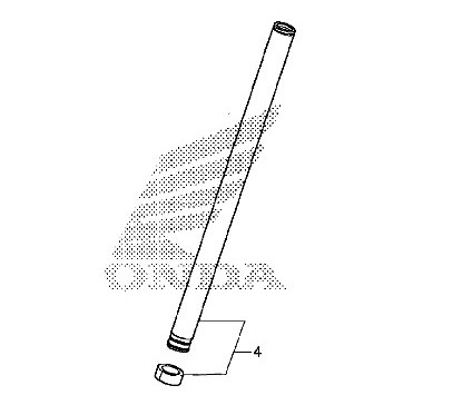 Tube de Fourche Honda CBR 650F