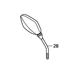 Garde Boue Arrière Support de Plaque