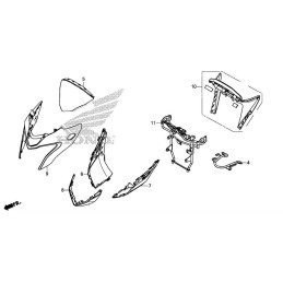 Cover Meter Honda CB500F