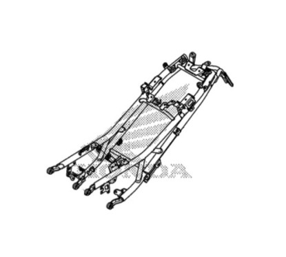 Cadre Partie Arrière Honda CB500F