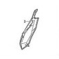 Carénage Flanc Centre Droit Honda SH125i / SH150i