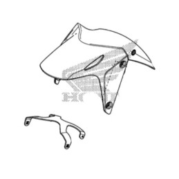 Support Garde Boue Avant Honda CBR 500R