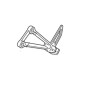 Holder Rear Left Step Honda CBR 500R