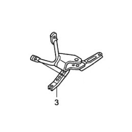 Support Cale Pied Gauche Honda PCX 125 v1