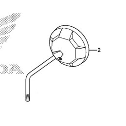 Rétroviseur Honda Msx 125 / Grom 125