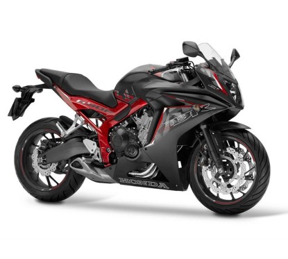 KIT Stickers Honda CBR 650F 2016 NOIR/ROUGE