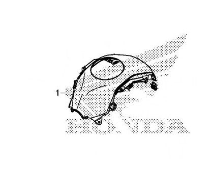 Couvre Reservoir Essence Honda Msx 125 / Grom 125