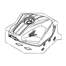 Fuel Tank Honda CB500F 2016 2017 2018