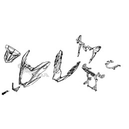 Cover Meter Honda CB500F 2016 2017 2018