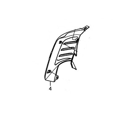 Shroud Right Inner Honda Msx 125 / Grom 125