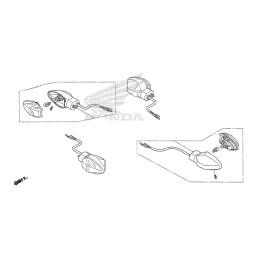 Clignotant AvantDroit Honda Msx 125SF
