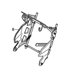 Stay Front Cowling Honda MSX GROM 125SF