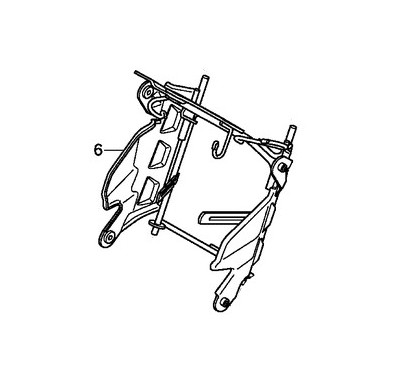 Support Face Avant Honda MSX GROM 125SF