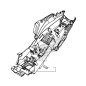 Fender Rear Inner Complete Honda CB500F 2016 2017 2018