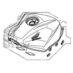 Reservoir Essence Honda CBR 500R 2016 2017 2018