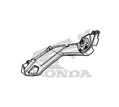 Couvre Central Inférieur Flanc Droit Honda Msx 125 / Grom 125