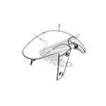 Garde Boue Av/Ar CBR 650F