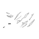 OEM Body Cover Grab Rail Parts Honda ADV 150