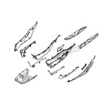 Pièces Carénages Inférieur Origine Honda Forza 350 2021