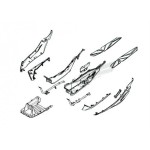 Original Floor Step Spare Parts Honda Forza 125 2021