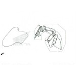 Pièces Garde Boue Origine Honda Forza 125 2021