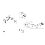 OEM Original Light Winkers Honda MSX GROM 125 2024