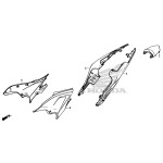 Side Cover / Rear Cowling CBR500R