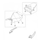 Selles Poignées Origine Yamaha MT-03 / MT-25