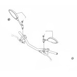 Partie Guidon MT-03 / MT-25