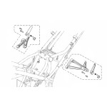 Pièces Repose Pied Origine Yamaha MT-03 / MT-25