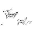 Side Covers CB500X 2016/18