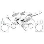 Autocollants Stickers Honda CB650F Edition 2016