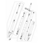 Front Fork YZF R15 2017 2018 2019 2020
