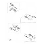 Yamaha YZF R15 2017 2018 2019 2020 Genuine Winkers Light Parts