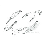 Body Cover / Grab Rail Forza 300 2018/20